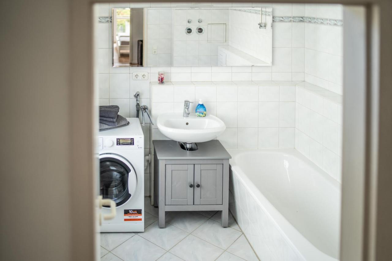 Malerische Maisonettewohnung Mit Zwei Balkonen 플라우엔 외부 사진