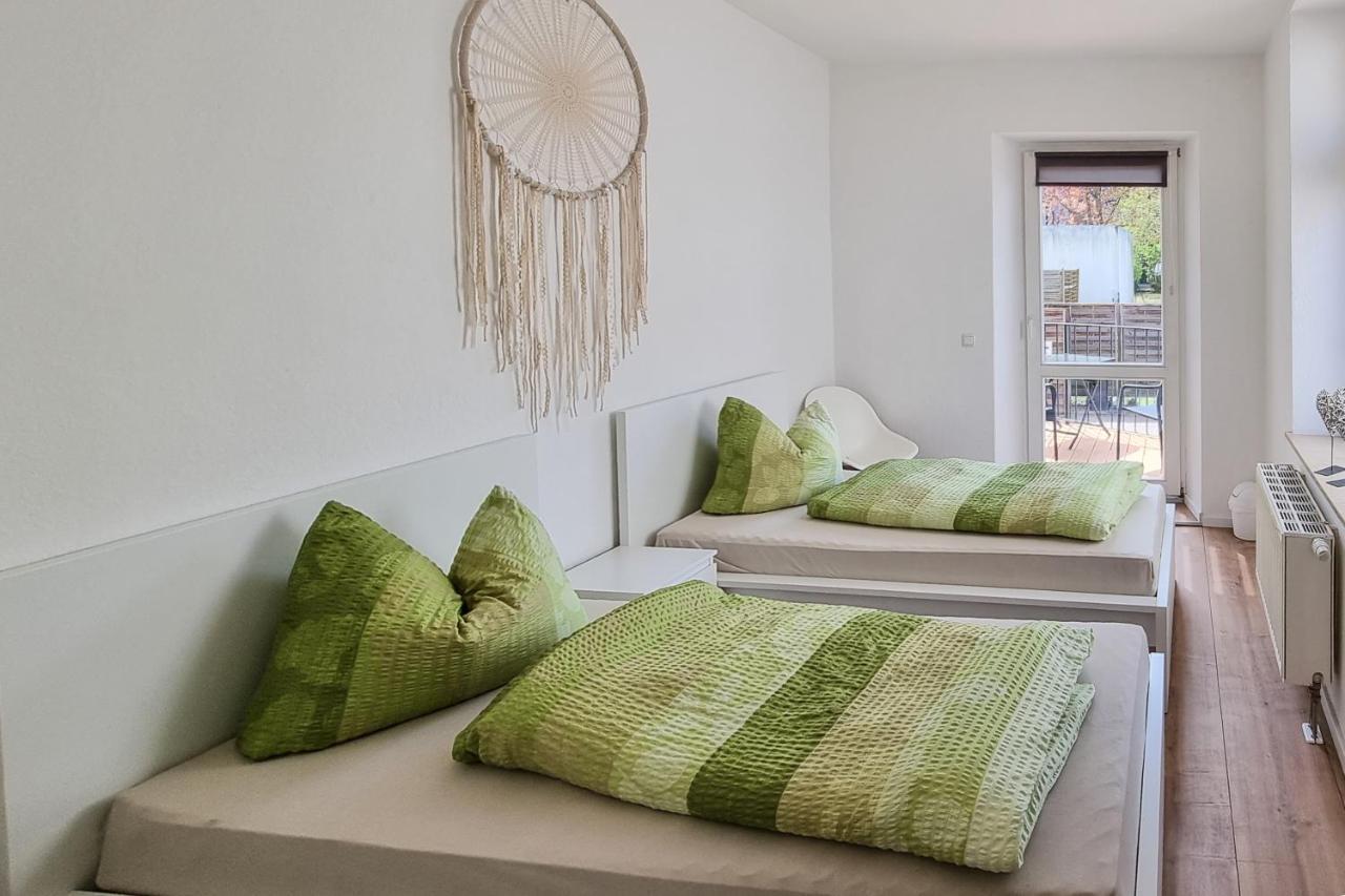 Malerische Maisonettewohnung Mit Zwei Balkonen 플라우엔 외부 사진