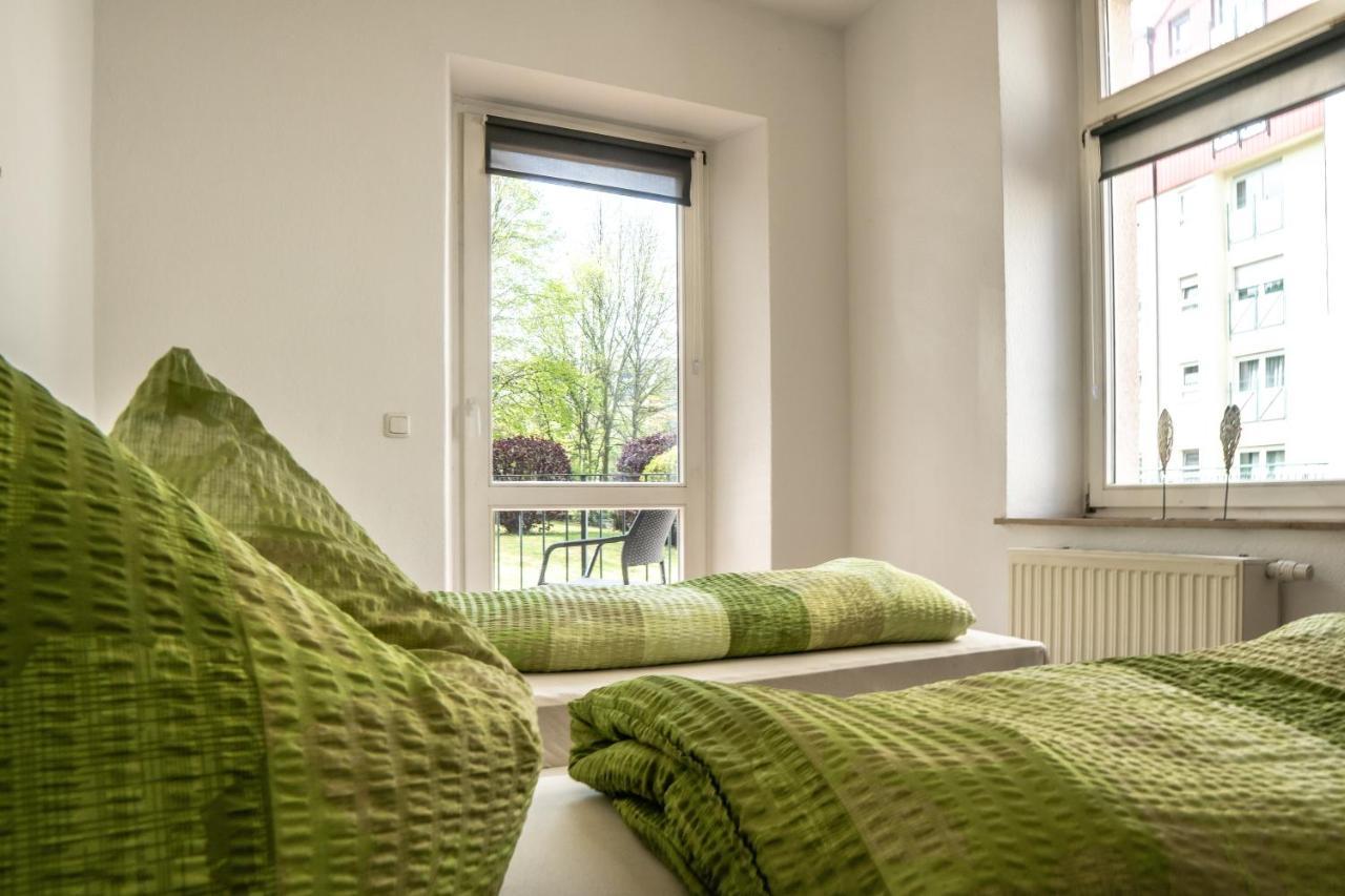 Malerische Maisonettewohnung Mit Zwei Balkonen 플라우엔 외부 사진